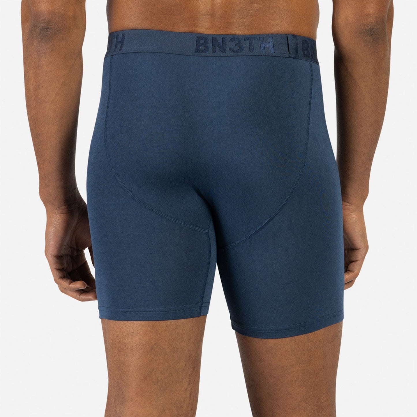 CLASSIC BOXER BRIEF WITH FLY: NAVY