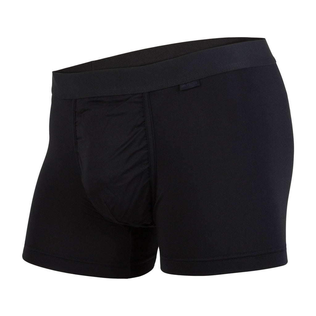 Men's Ball Supporting Trunks/Hipsters|2-Pack: Black/Navy|BN3TH
