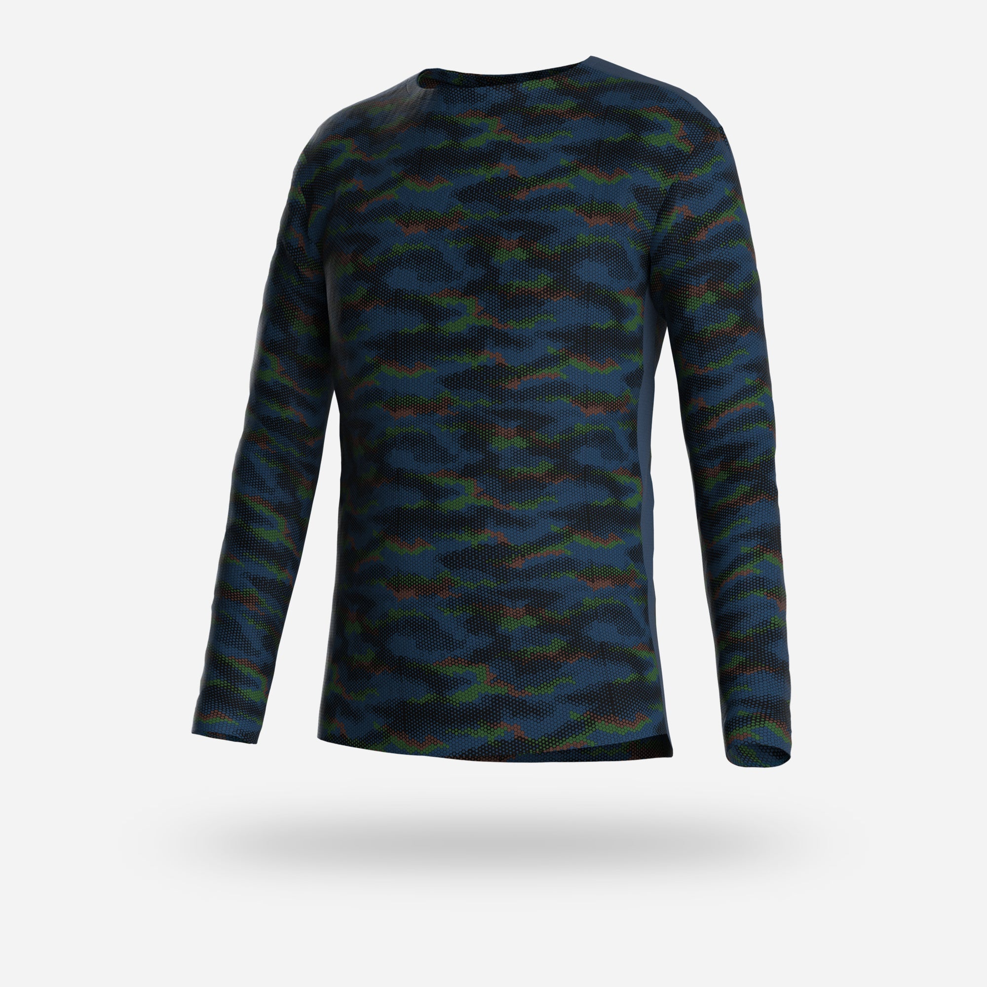 Pro Long Sleeve | Hex Camo Navy | BN3TH