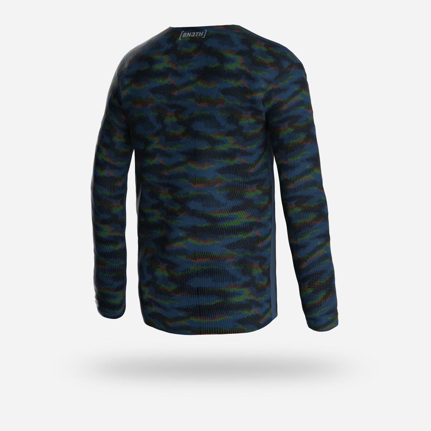 PRO LONG SLEEVE : HEX CAMO NAVY